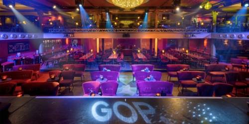 GOP Varieté-Theater Saal von Bühne